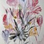 The black flower
