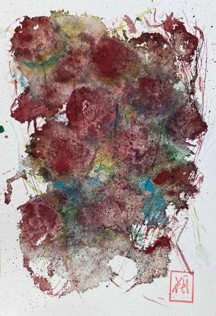 Watercolor, Graphite. 2020, December 08