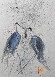 Watercolor, Graphite. 2020, November 22