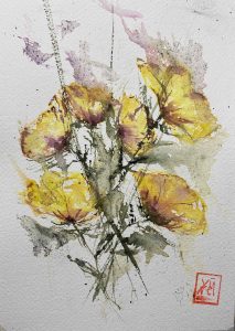 Watercolor, Graphite. 2020, December 11